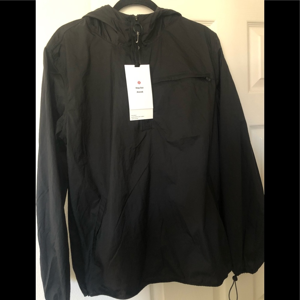 NWT Step Out Anorak by Lululemon in Black